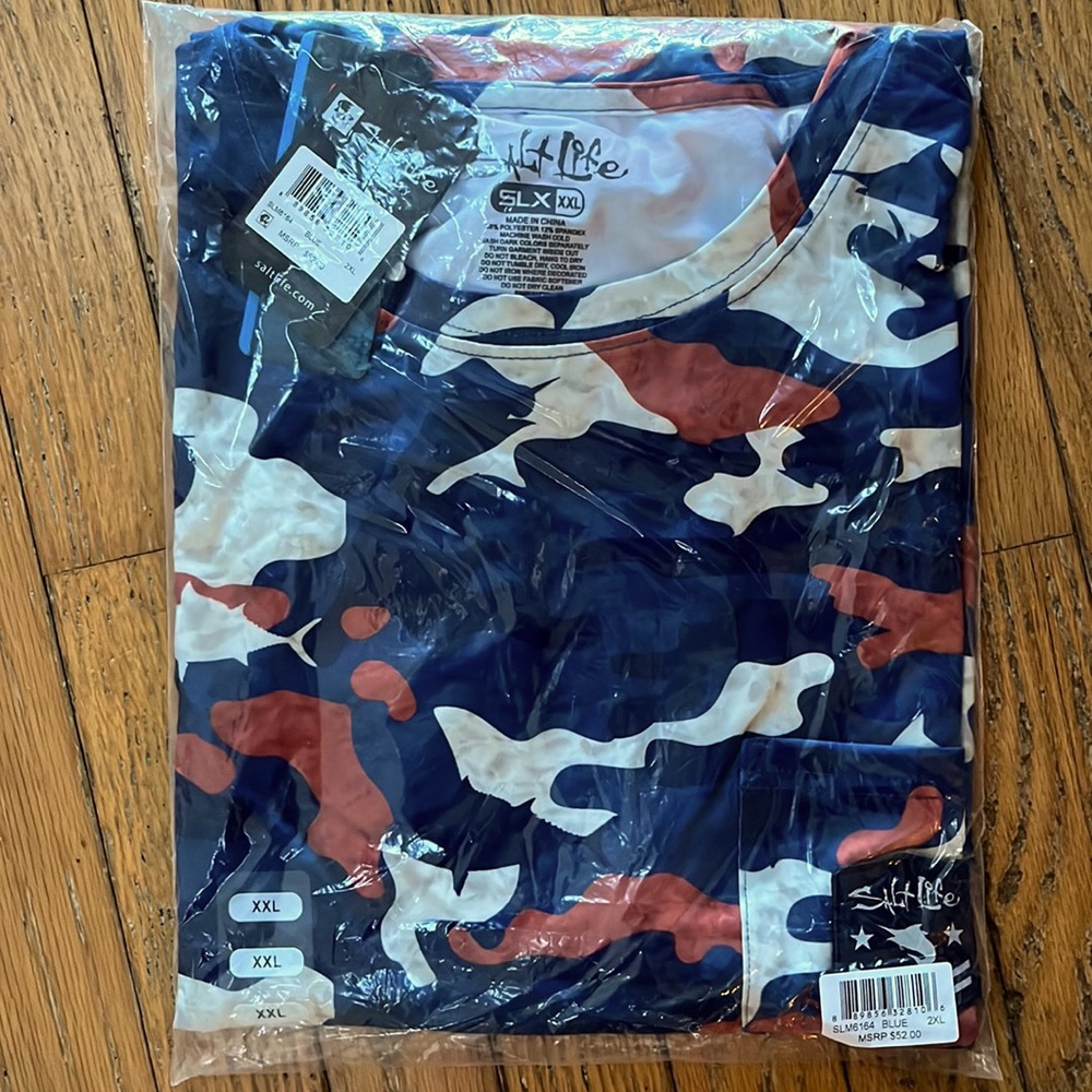 NWT salt life long sleeve shirt